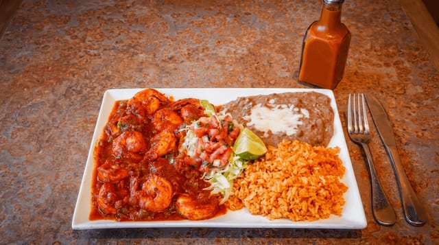 Camarones Rancheros.